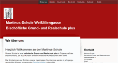 Desktop Screenshot of martinus-schule-mainz.de