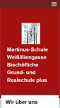 Mobile Screenshot of martinus-schule-mainz.de